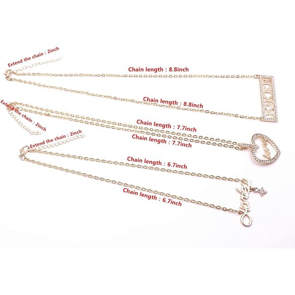 Halloween Love Charm Necklace Gift for Woman Men Stylish Zinc Chain - Picture 5 of 6